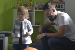 hétszínvvirág sóterápia - játék a sószobában